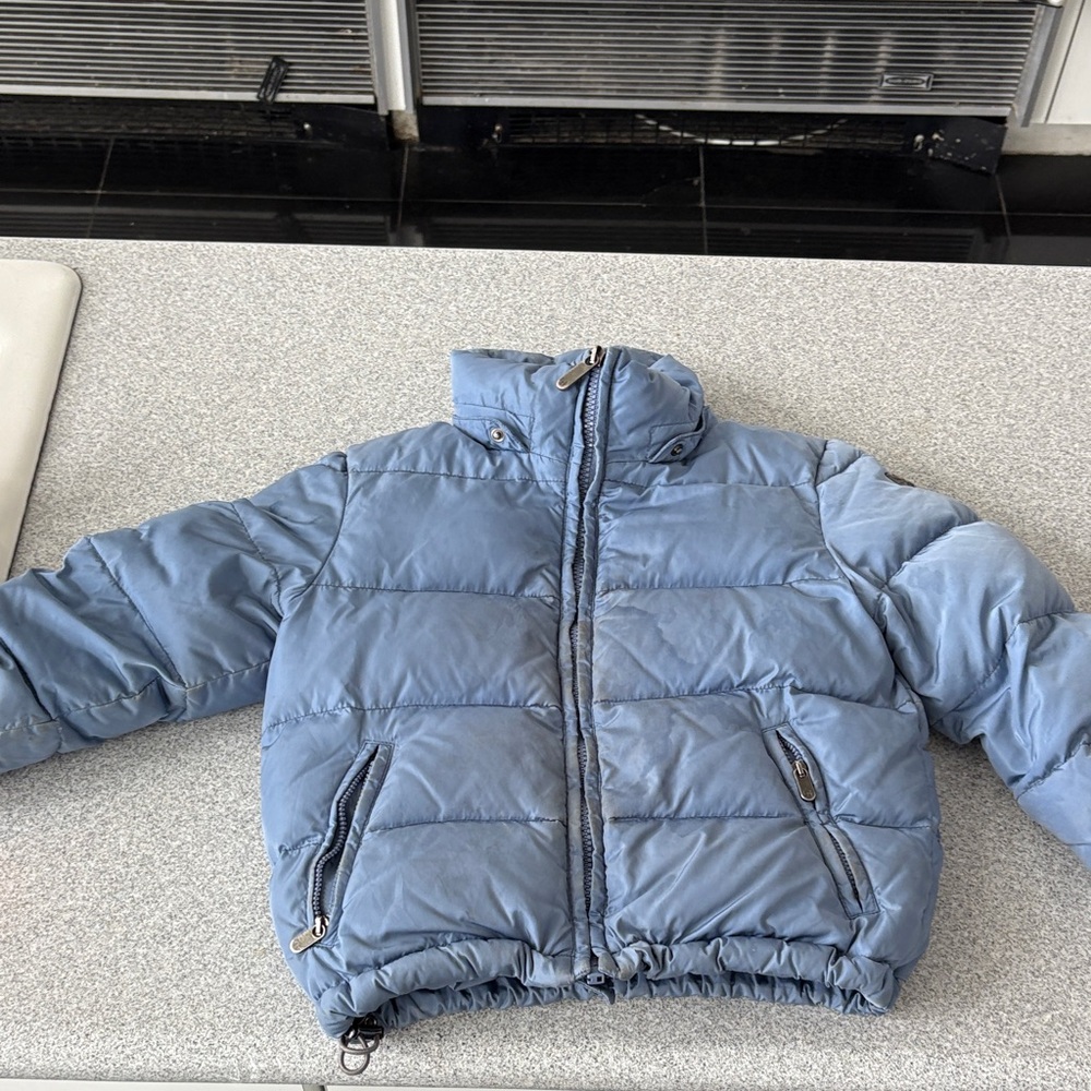 Il Gufo Light Blue Kids Puffer Jacket